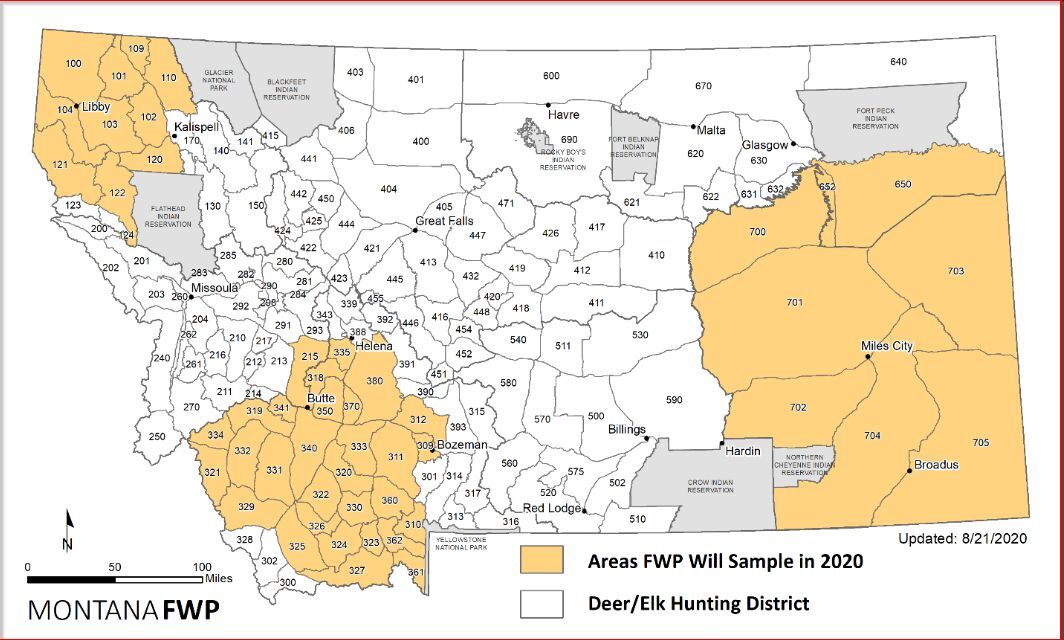 CWD map